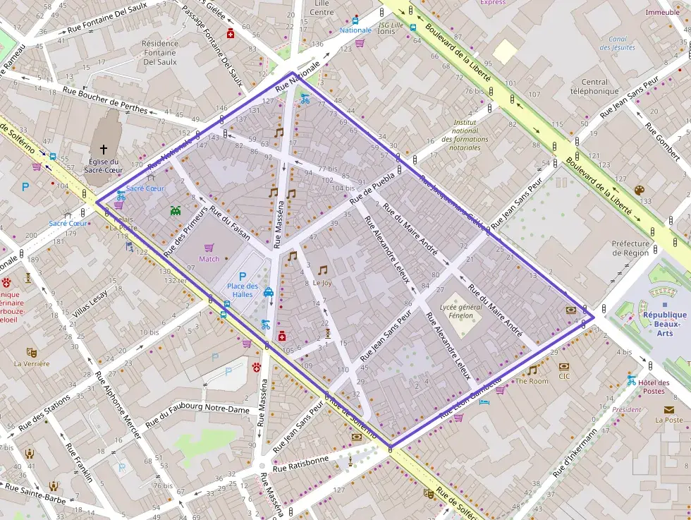 Appartement 32 m² deux pieces à vendre à Lille