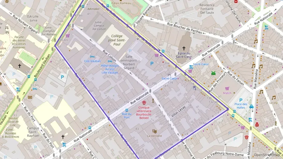 Appartement 72 m² deux pieces à vendre à Lille Appartement 72 m² deux pieces à vendre à Lille