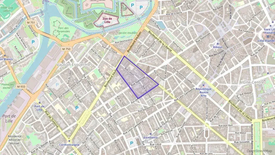 Appartement 36 m² une piece à vendre à Lille