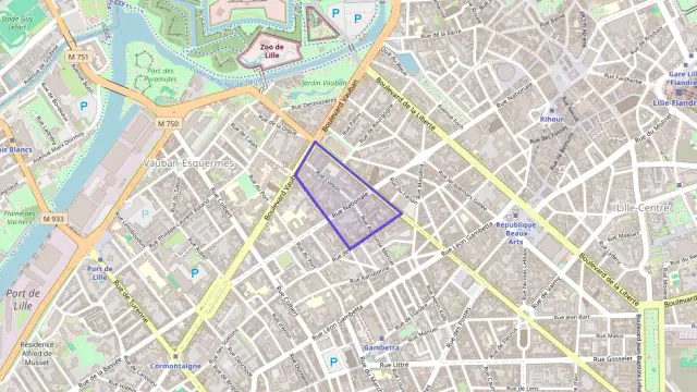 Appartement 36 m² une piece à vendre à Lille