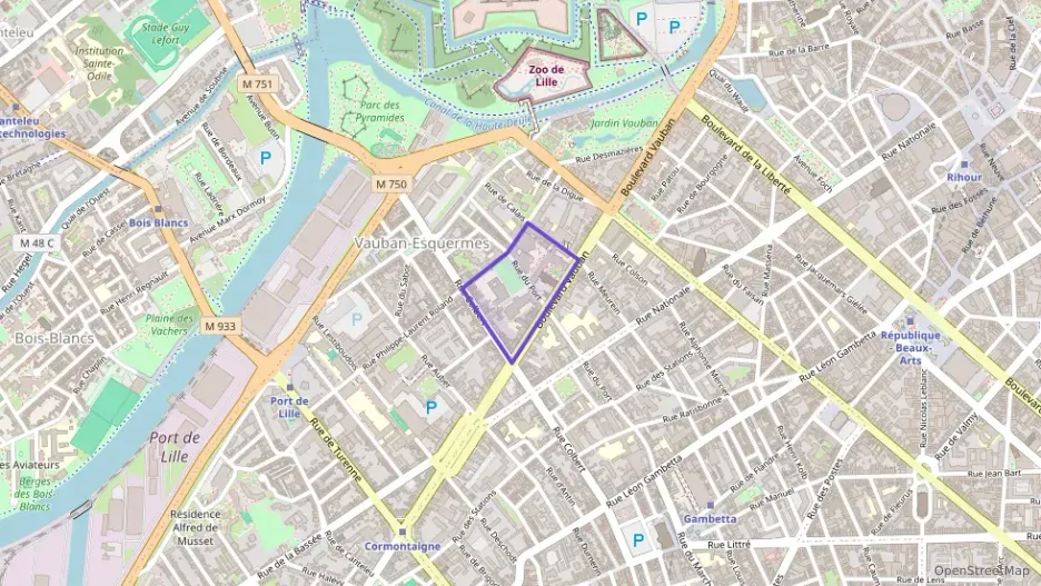 Appartement 40 m² trois pièces à vendre à Lille