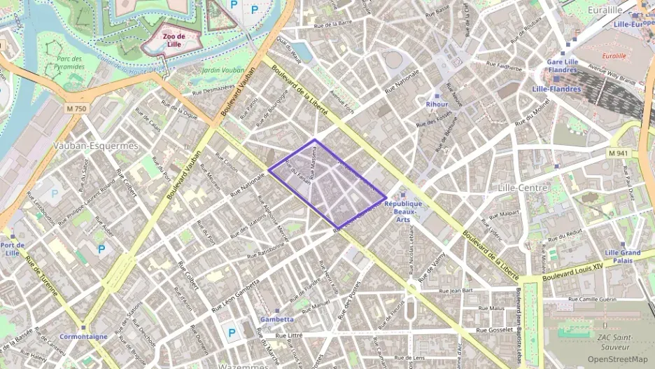 Appartement 75 m² trois pièces à vendre à Lille