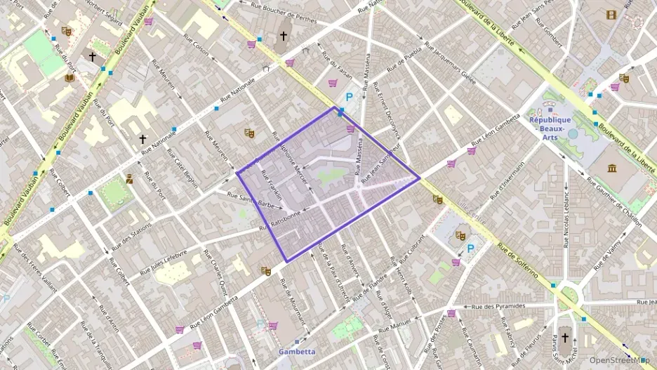 Appartement 45 m² trois pièces à vendre à Lille Appartement 45 m² trois pièces à vendre à Lille