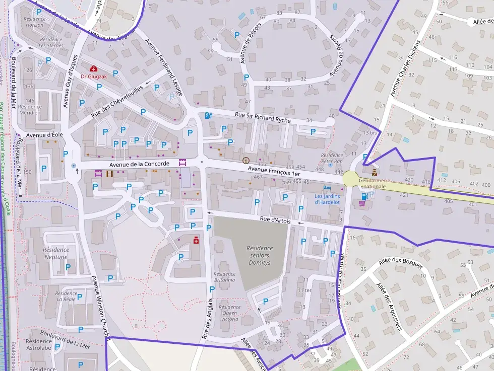 Appartement 47 m² deux pieces à vendre à Neufchâtel-Hardelot