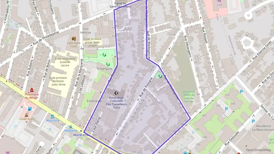 Appartement 32 m² une piece à vendre à Lille