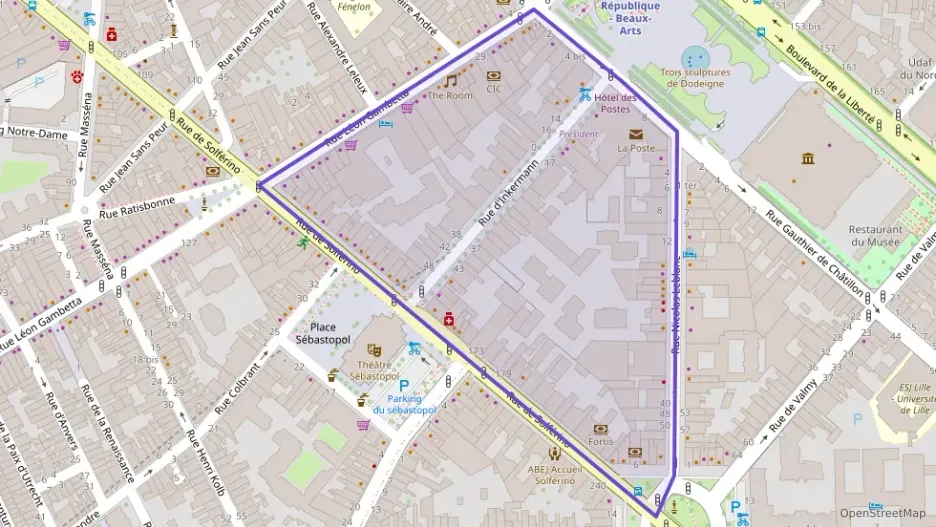 Appartement 64 m² trois pièces à vendre à Lille