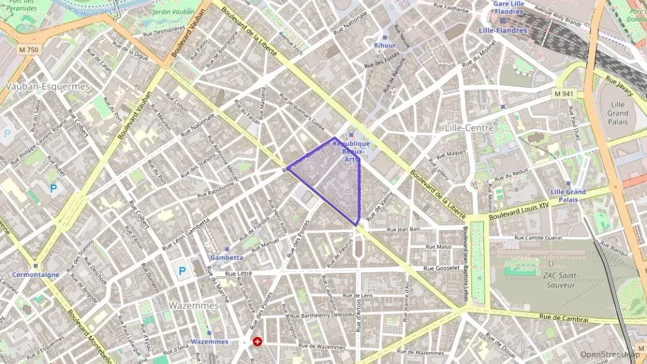 Appartement 64 m² trois pièces à vendre à Lille