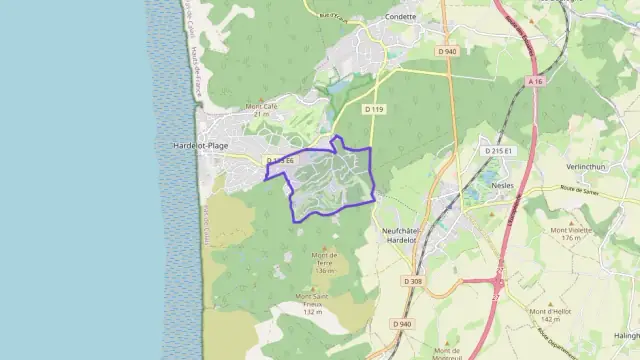 Appartement 76 m² trois pièces à vendre à Neufchâtel-Hardelot