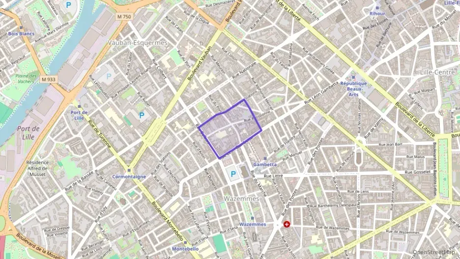 Appartement 43 m² deux pieces à vendre à Lille