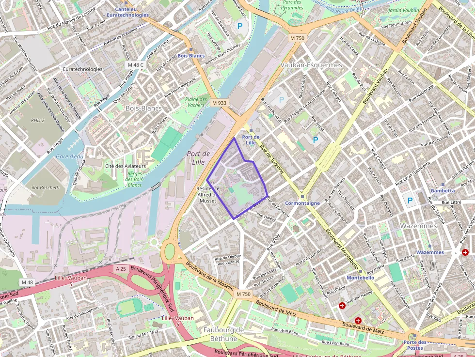 Appartement 86 m² quatre pièces à vendre à Lille