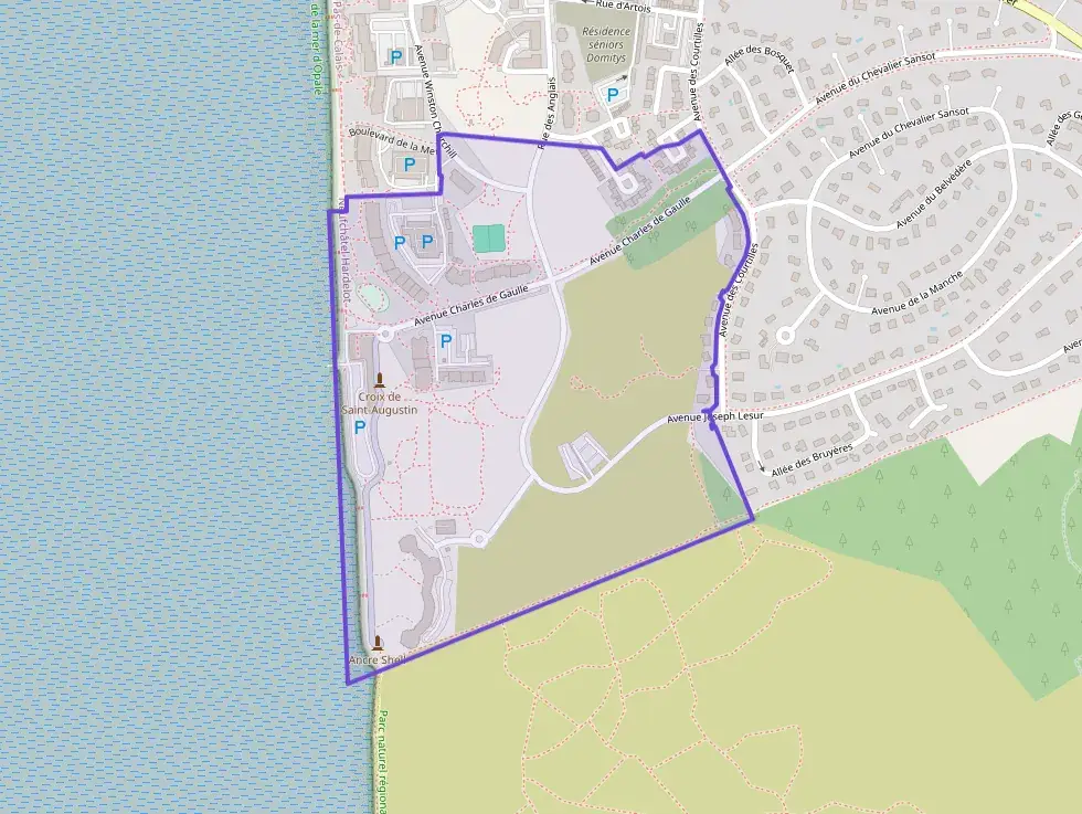 Appartement 80 m² trois pièces à vendre à Neufchâtel-Hardelot