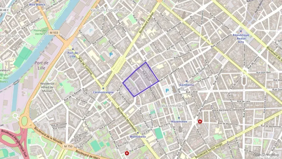 Appartement 40 m² une piece à vendre à Lille