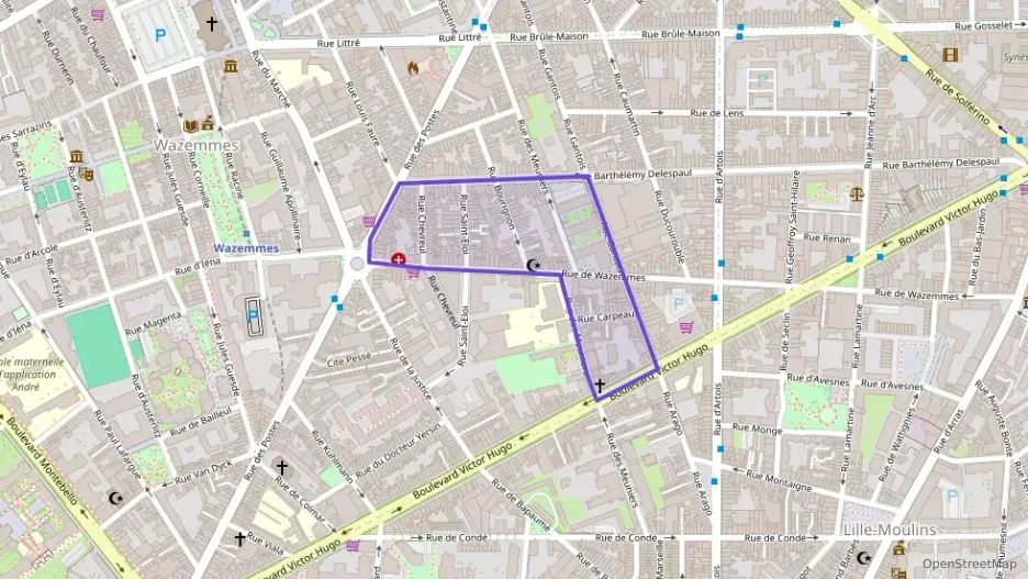 Appartement 55 m² deux pieces à vendre à Lille