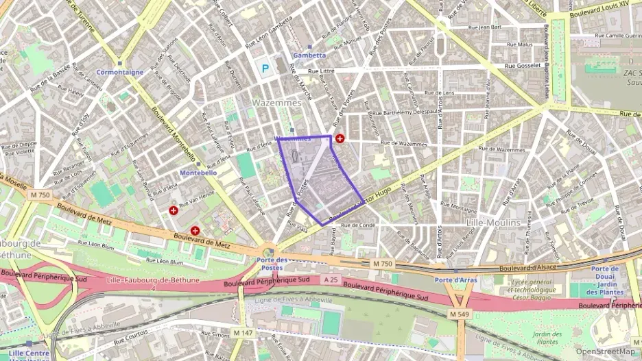 Appartement 49 m² trois pièces à vendre à Lille Appartement 49 m² trois pièces à vendre à Lille