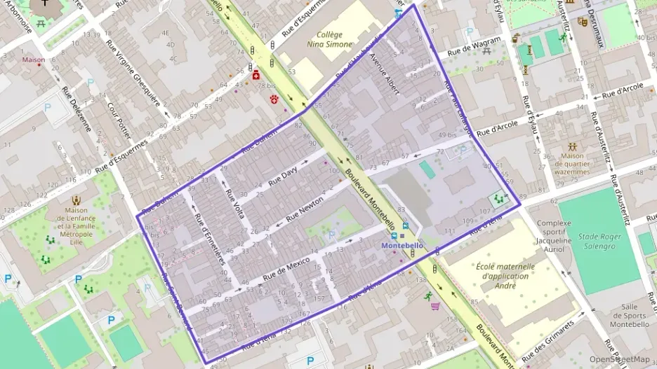 Appartement 65 m² trois pièces à vendre à Lille