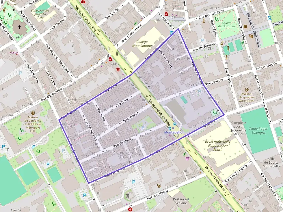 Appartement 65 m² trois pièces à vendre à Lille