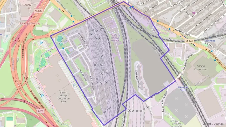 Appartement 43 m² deux pieces à vendre à Lille Appartement 43 m² deux pieces à vendre à Lille