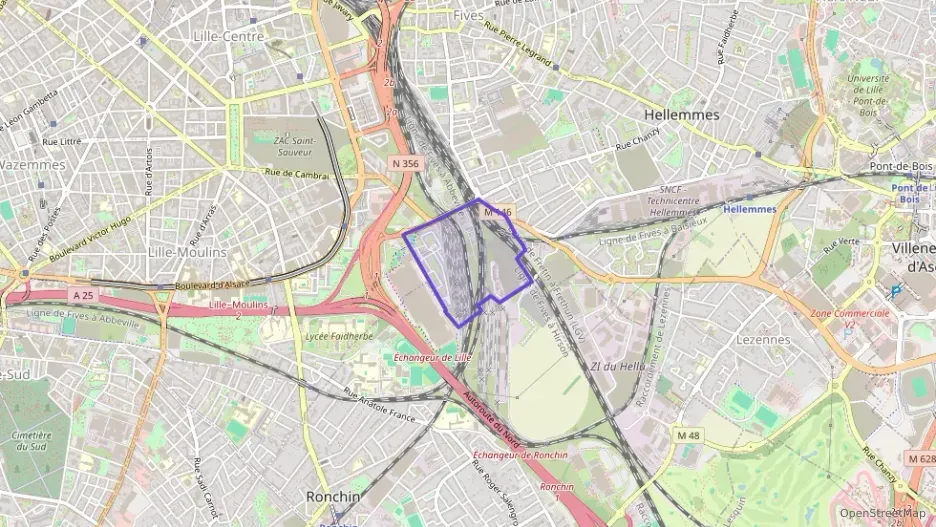 Appartement 43 m² deux pieces à vendre à Lille Appartement 43 m² deux pieces à vendre à Lille