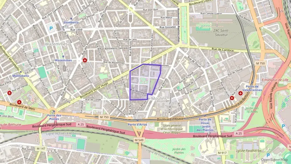 Appartement 104 m² deux pieces à vendre à Lille