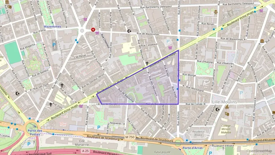 Appartement 58 m² trois pièces à vendre à Lille Appartement 58 m² trois pièces à vendre à Lille