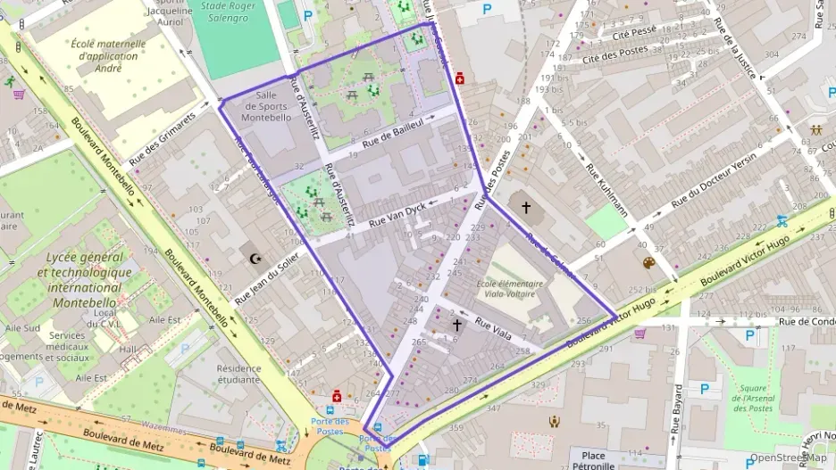 Appartement 38 m² deux pieces à vendre à Lille