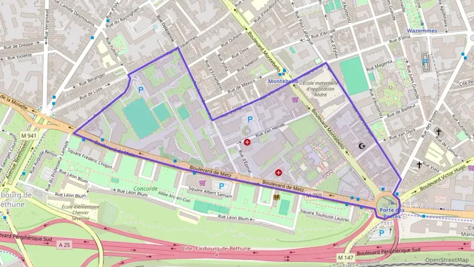 Appartement 58 m² trois pièces à vendre à Lille Appartement 58 m² trois pièces à vendre à Lille