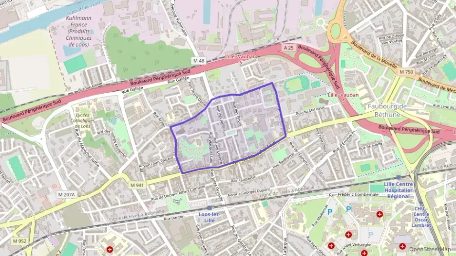 Appartement 40 m² deux pieces à vendre à Loos