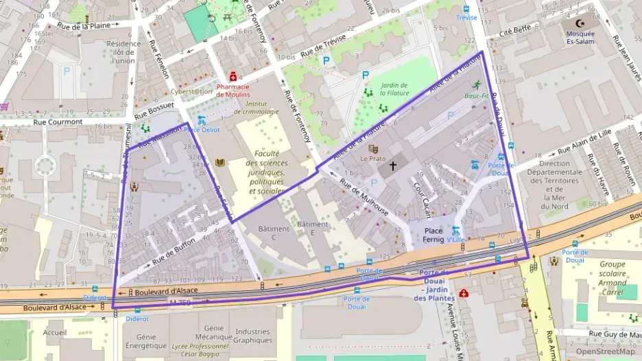 Appartement 65 m² trois pièces à vendre à Lille
