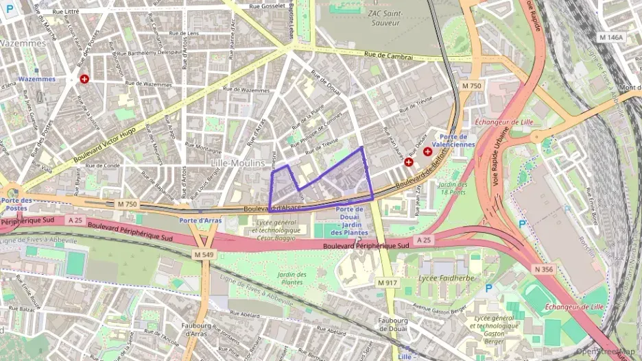 Appartement 65 m² trois pièces à vendre à Lille