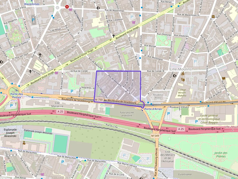 Appartement 22 m² deux pieces à vendre à Lille