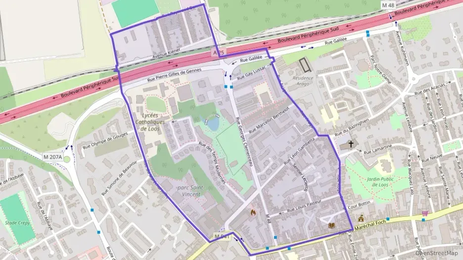 Appartement 46 m² deux pieces à vendre à Loos