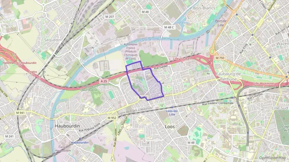 Appartement 60 m² trois pièces à vendre à Loos