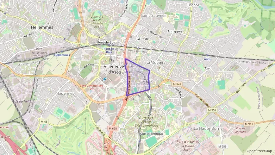 Appartement 22 m² une piece à vendre à Villeneuve-d`Ascq