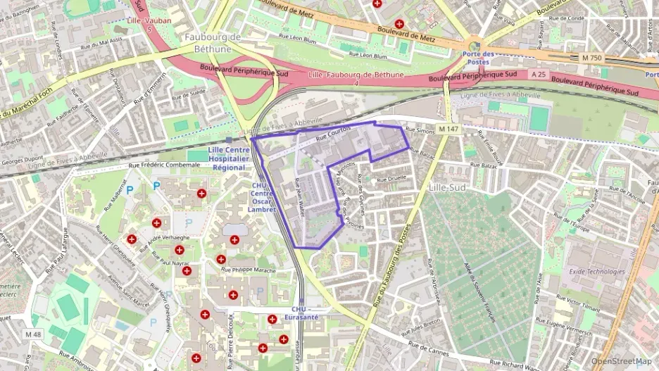 Appartement 59 m² trois pièces à vendre à Lille Appartement 59 m² trois pièces à vendre à Lille
