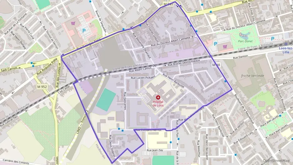 Appartement 60 m² trois pièces à vendre à Loos