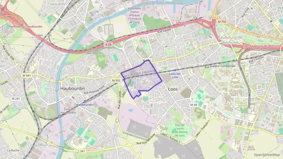 Appartement 60 m² trois pièces à vendre à Loos