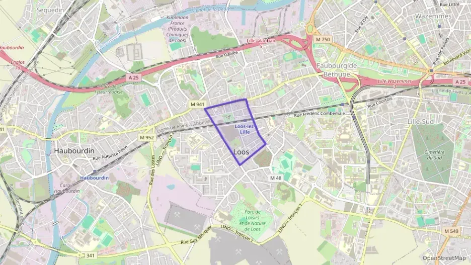 Appartement 44 m² deux pieces à vendre à Loos