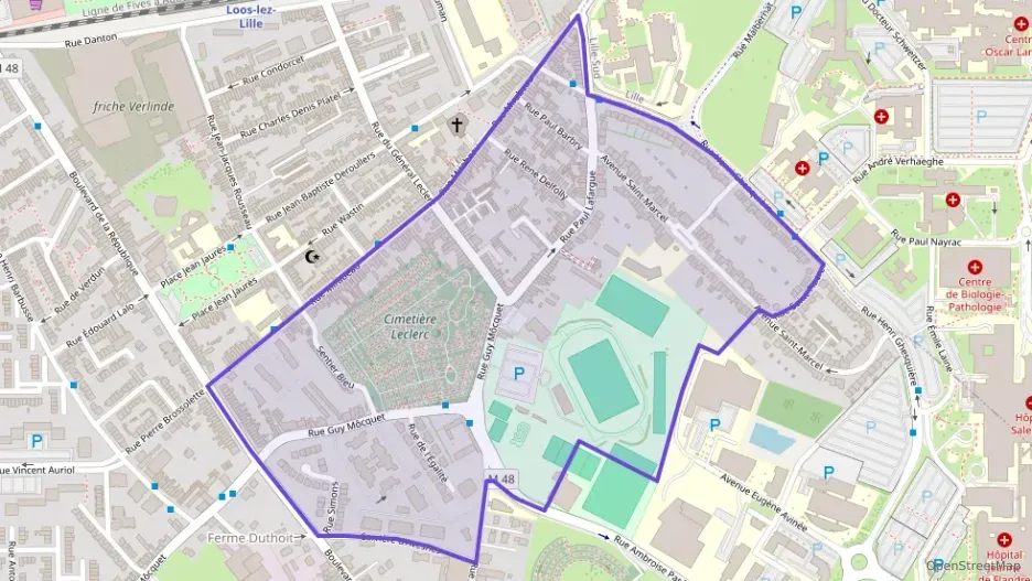 Appartement 67 m² trois pièces à vendre à Loos