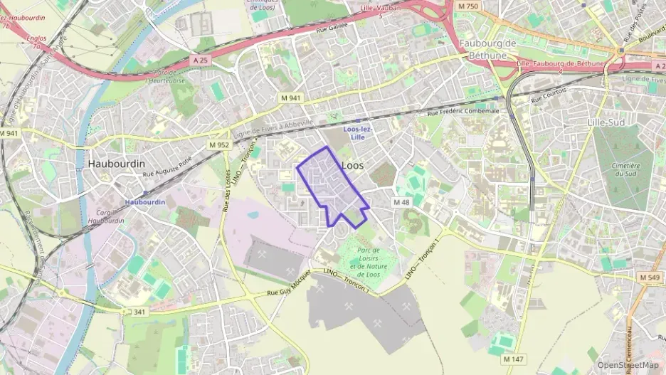 Appartement 60 m² quatre pièces à vendre à Loos