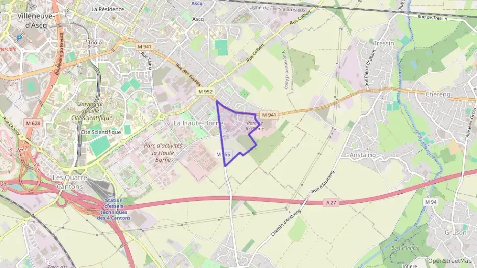 Appartement 26 m² une piece à vendre à Villeneuve-d`Ascq