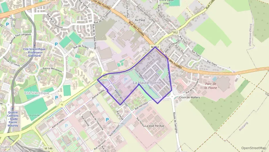 Appartement 84 m² quatre pièces à vendre à Villeneuve-d`Ascq