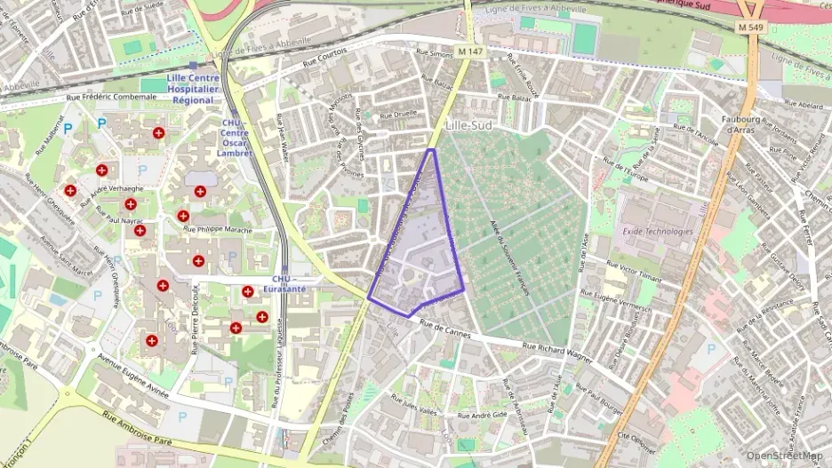 Appartement 87 m² quatre pièces à vendre à Lille