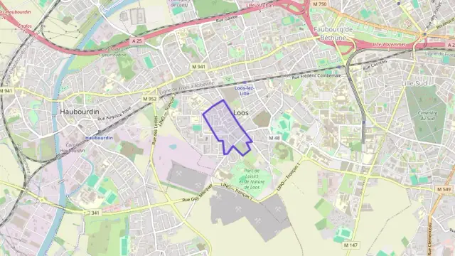Appartement 72 m² trois pièces à vendre à Loos