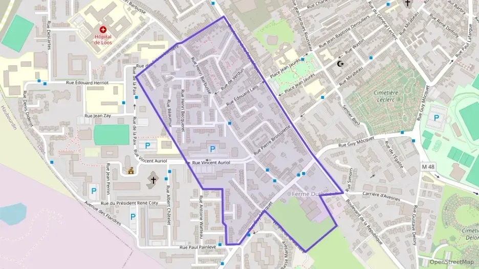 Appartement 40 m² deux pieces à vendre à Loos Appartement 40 m² deux pieces à vendre à Loos