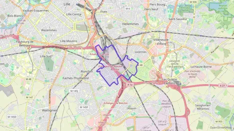 Appartement 30 m² une piece à vendre à Ronchin Appartement 30 m² une piece à vendre à Ronchin