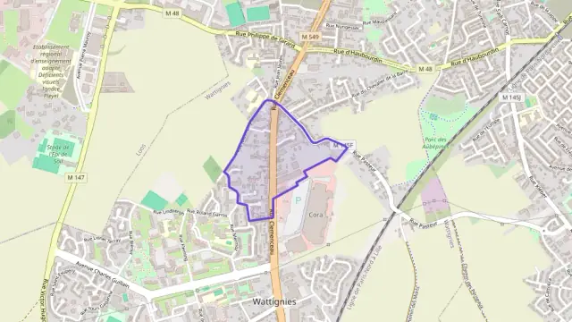 Appartement 66 m² trois pièces à vendre à Wattignies