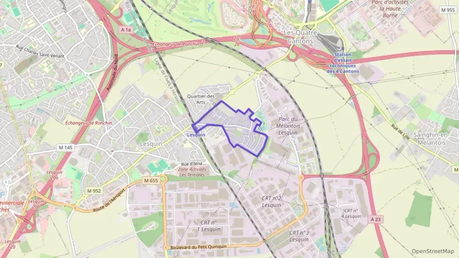 Appartement 64 m² trois pièces à vendre à Lesquin Appartement 64 m² trois pièces à vendre à Lesquin