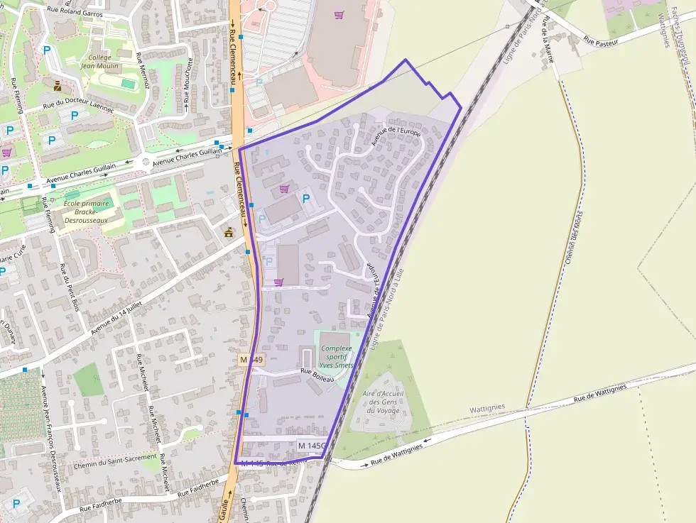 Appartement 62 m² trois pièces à vendre à Wattignies