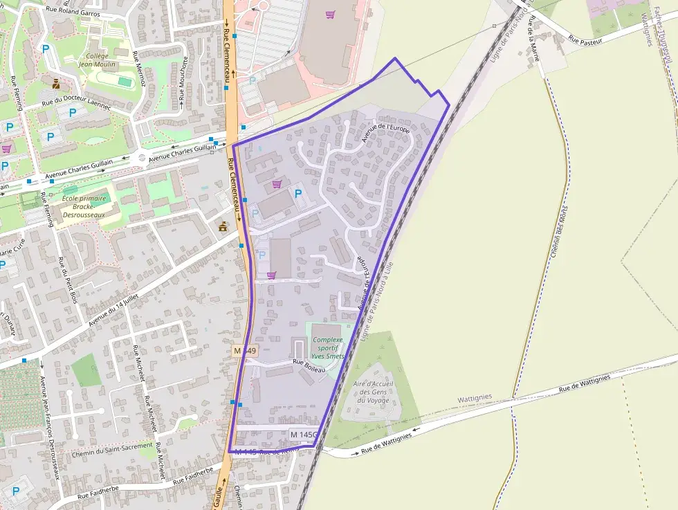 Appartement 67 m² trois pièces à vendre à Wattignies