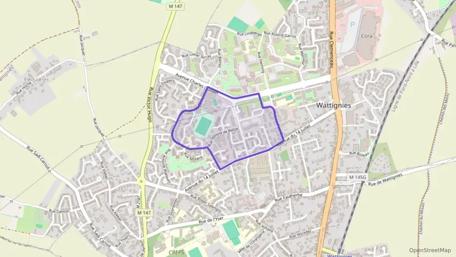 Appartement 83 m² quatre pièces à vendre à Wattignies